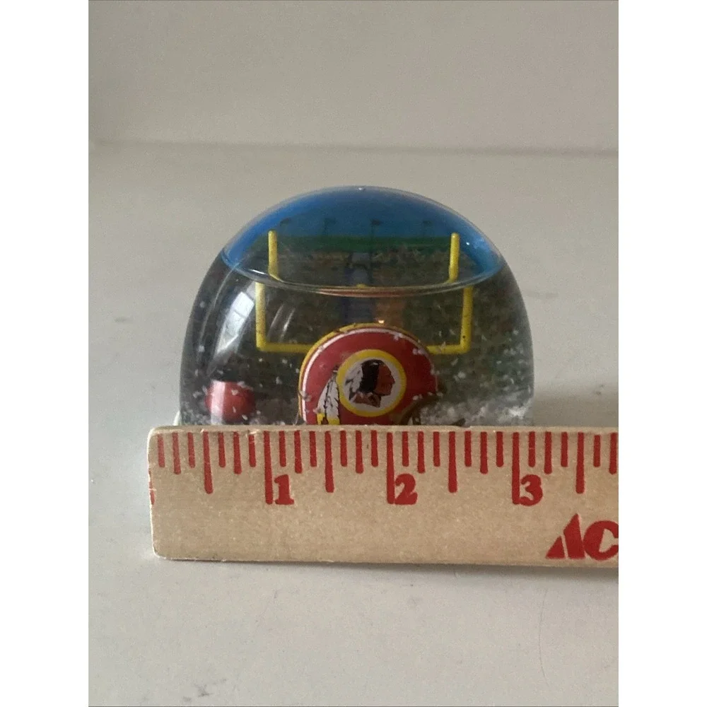 Washington Redskins Snow Globe Fan Dome NFL Licensed Rare